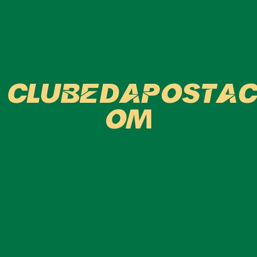 Logo da CLUBEDAPOSTACOM