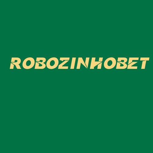 Logo da ROBOZINHOBET